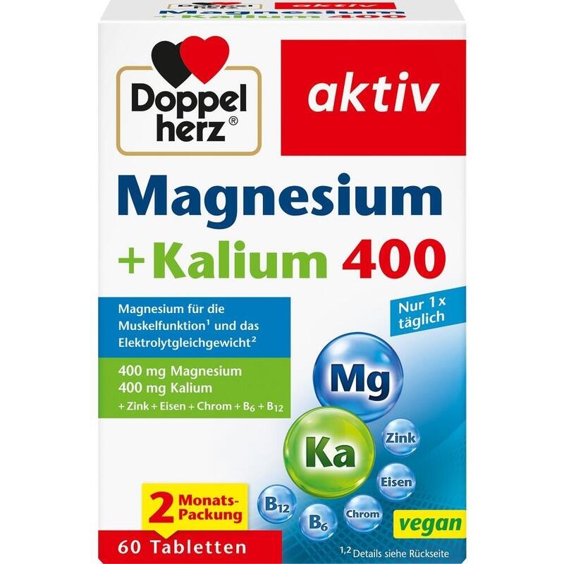 DOPPELHERZ Magnesium+Kalium Tabletten