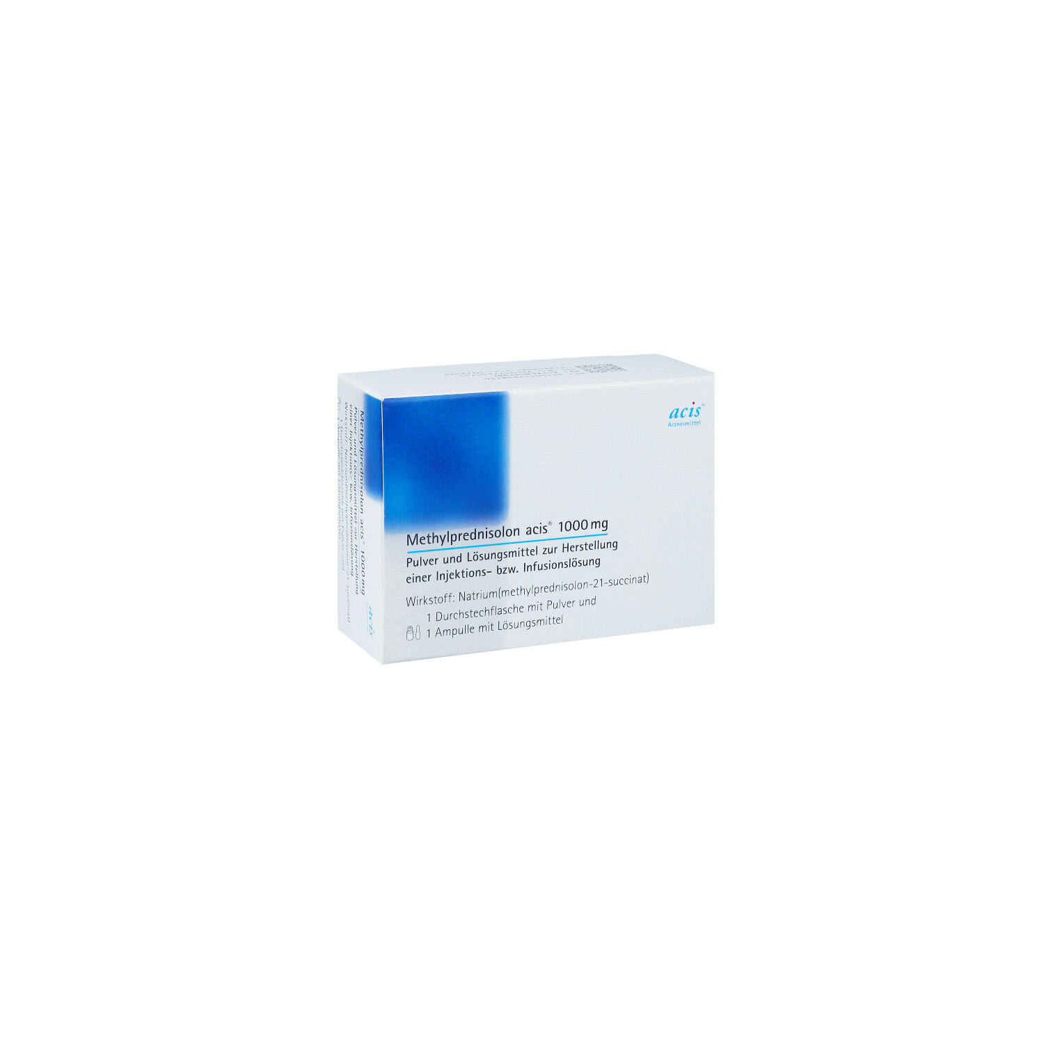 METHYLPREDNISOLON acis 1000 mg P.u.LM H.Inj/Inf.L.