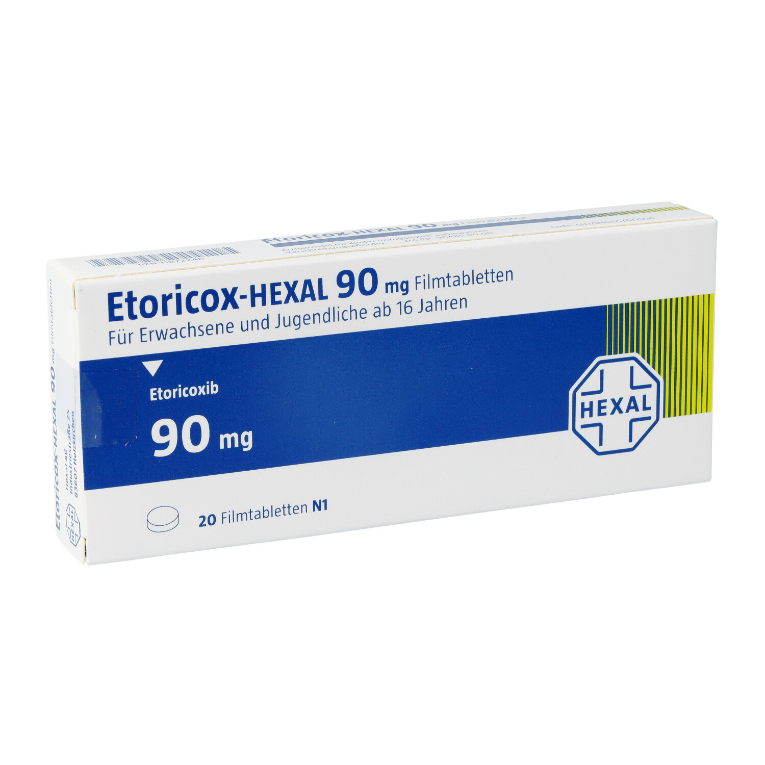 ETORICOX-HEXAL 90 mg Filmtabletten