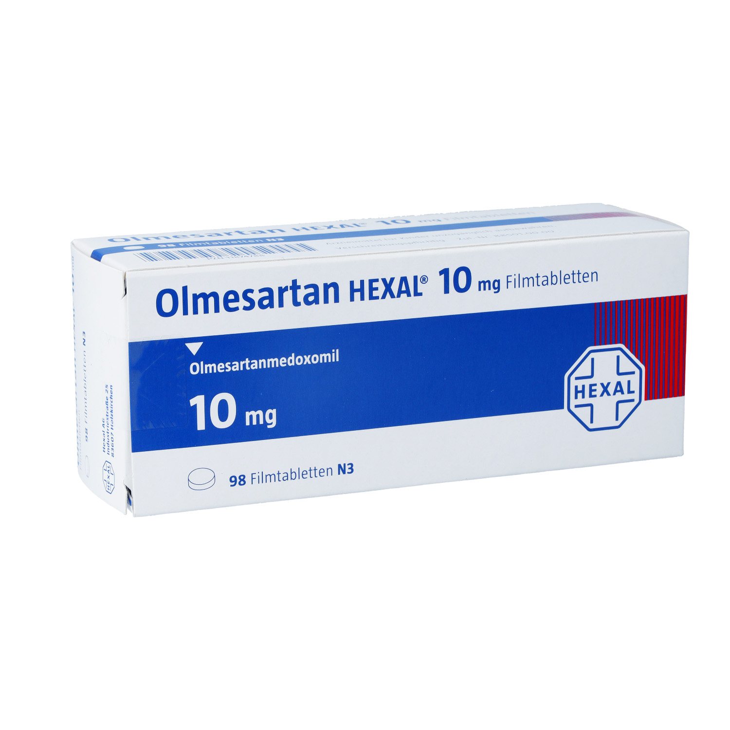 OLMESARTAN HEXAL 10 mg Filmtabletten