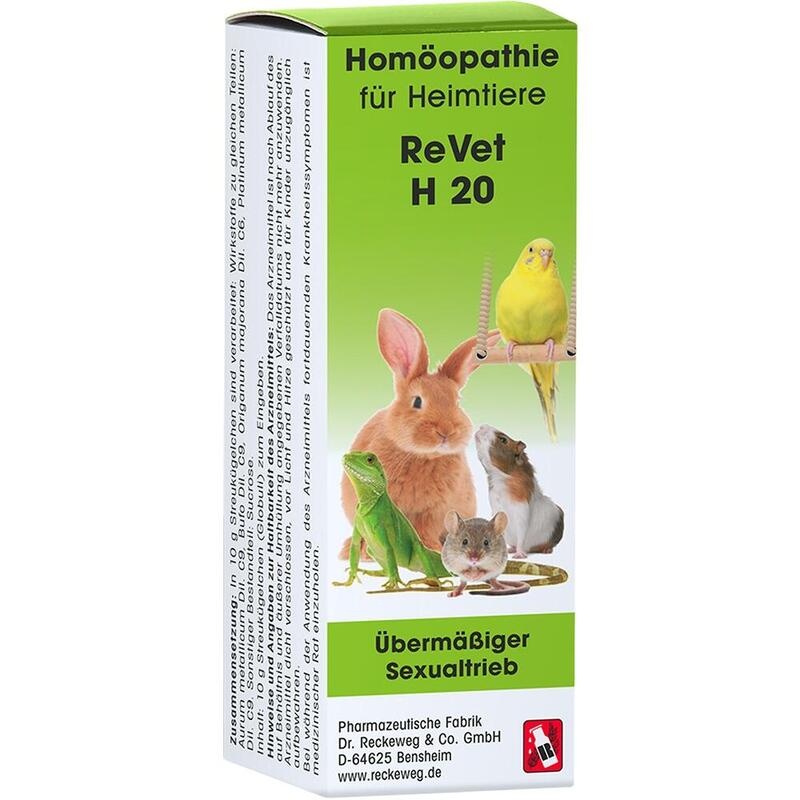 REVET H 20 Globuli f.Heimtiere
