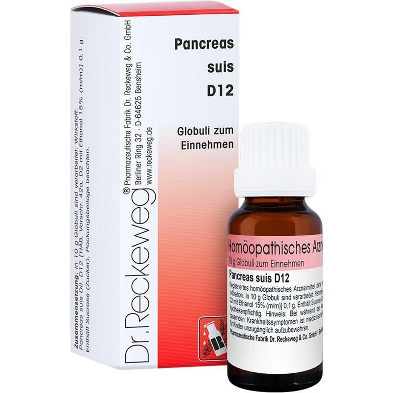 PANCREAS SUIS D 12 Globuli
