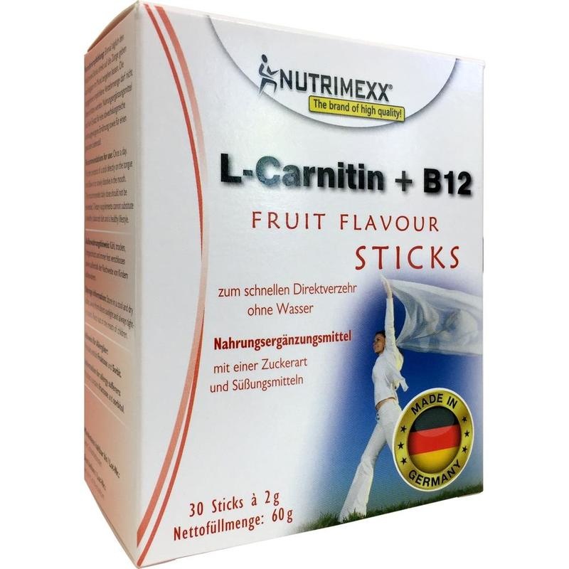NUTRIMEXX L-Carnitin+B12 Sticks