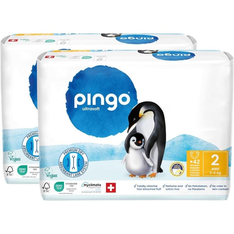 BIO WINDELN mini Jumbo 3-6 kg Pinguin PINGO SWISS