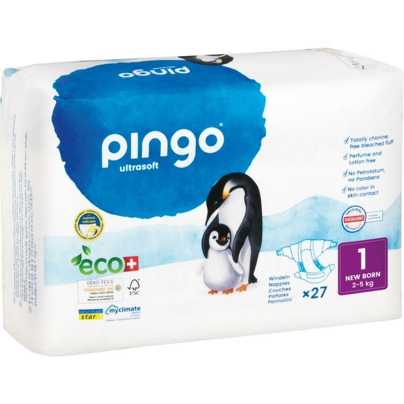 BIO WINDELN newborn 2-5 kg Pinguin PINGO SWISS