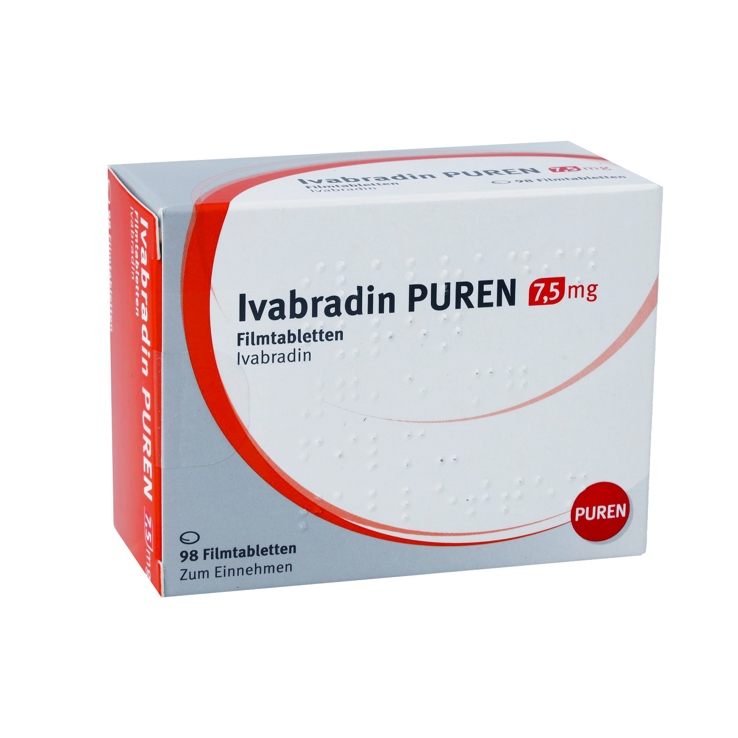 IVABRADIN PUREN 7,5 mg Filmtabletten