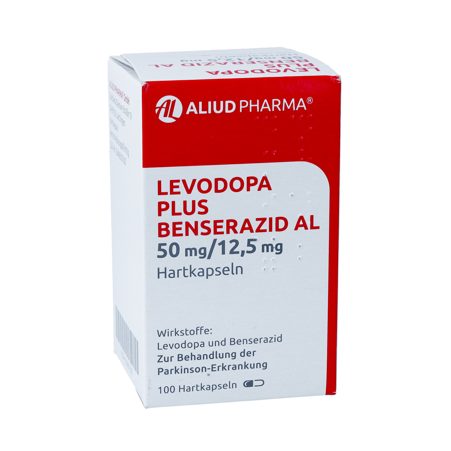 LEVODOPA plus Benserazid AL 50 mg/12,5 mg Hartkps.