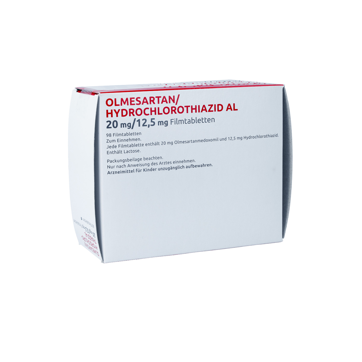 OLMESARTAN/Hydrochlorothiazid AL 20 mg/12,5 mg FTA