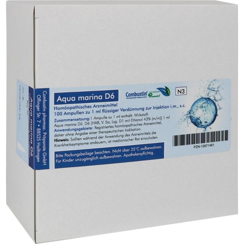 AQUA MARINA D 6 Ampullen