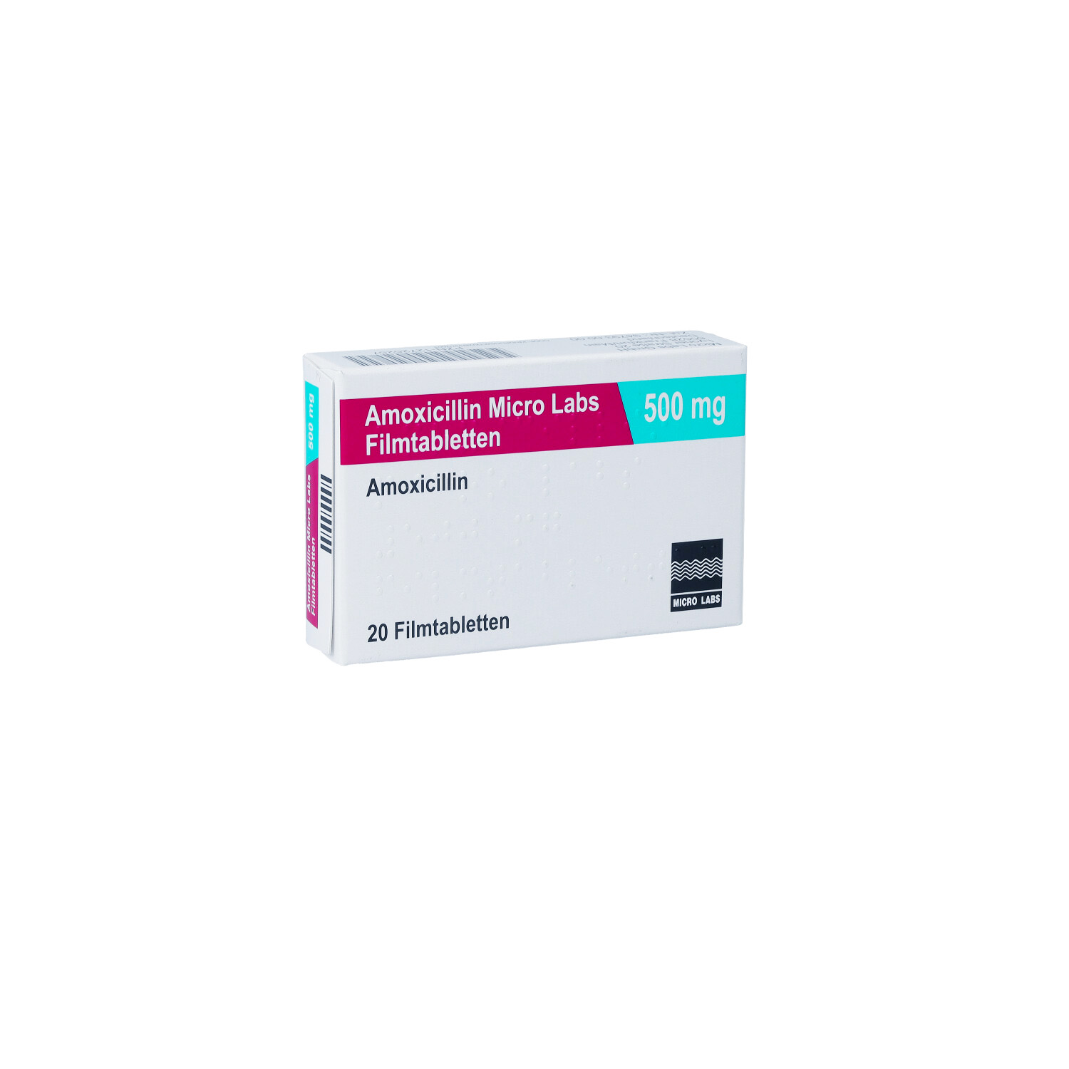 AMOXICILLIN Micro Labs 500 mg Filmtabletten