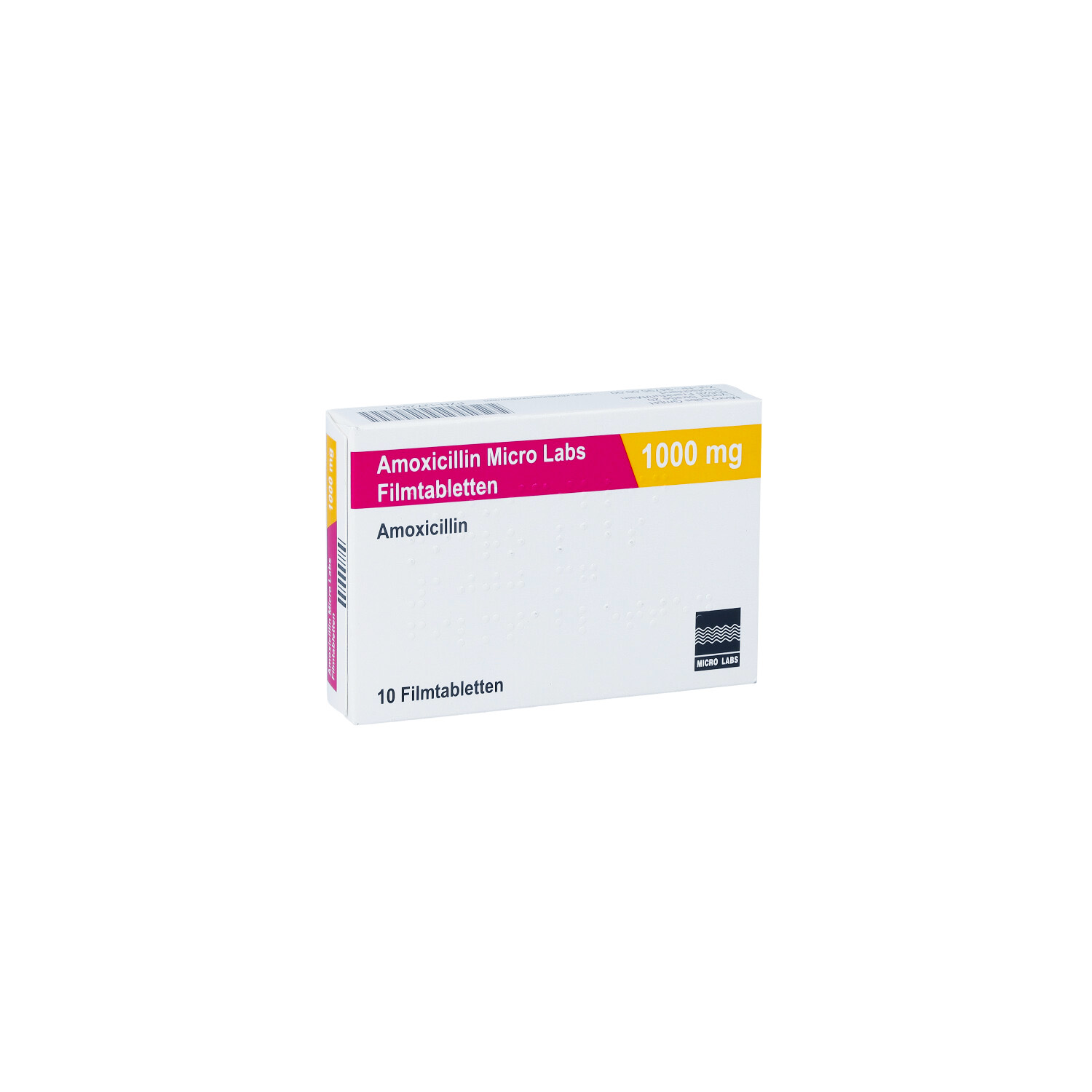 AMOXICILLIN Micro Labs 1000 mg Filmtabletten
