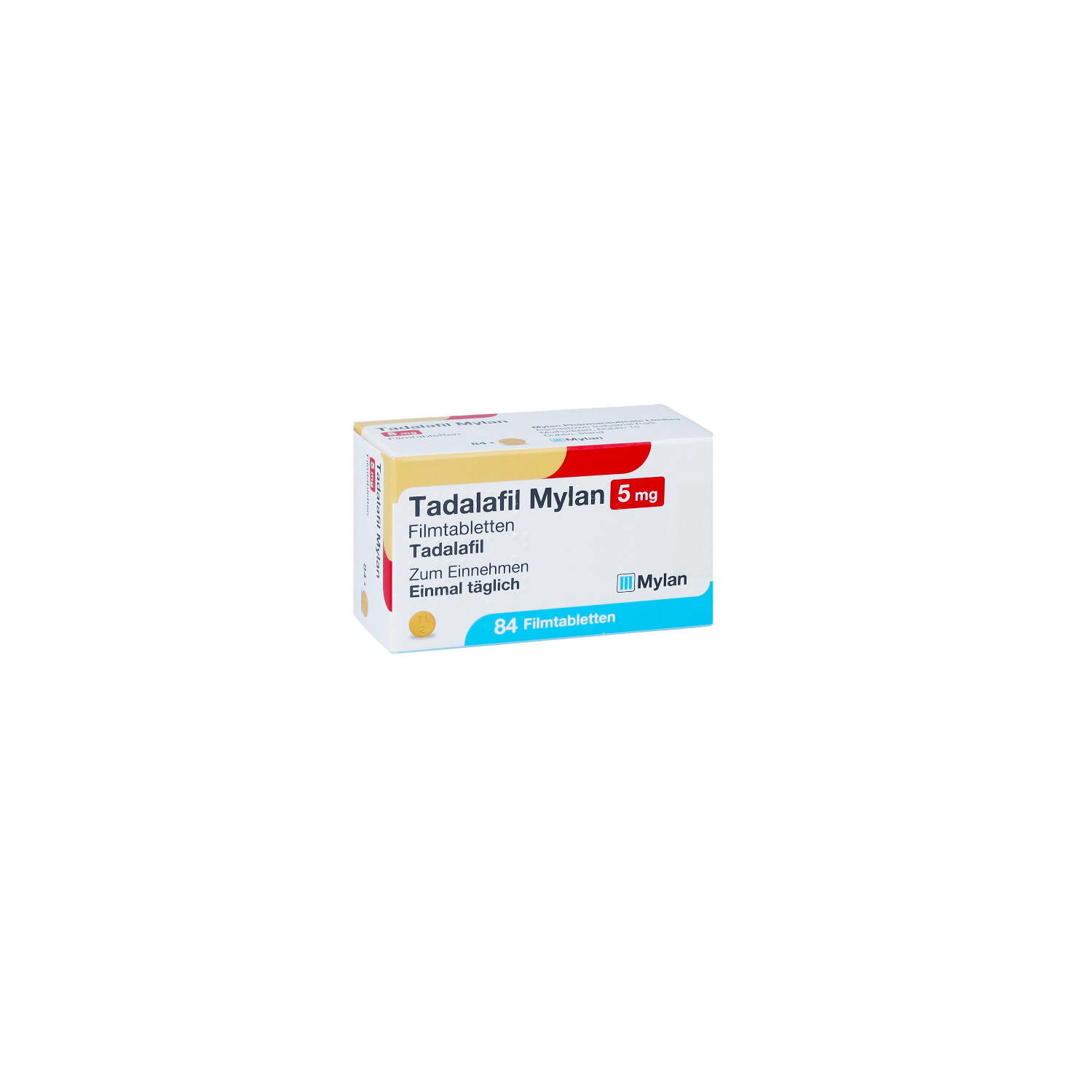 TADALAFIL Mylan 5 mg Filmtabletten