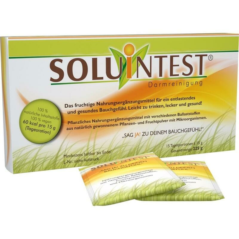 SOLUINTEST Darmreinigungskur Plv.z.Susp.-Herst.