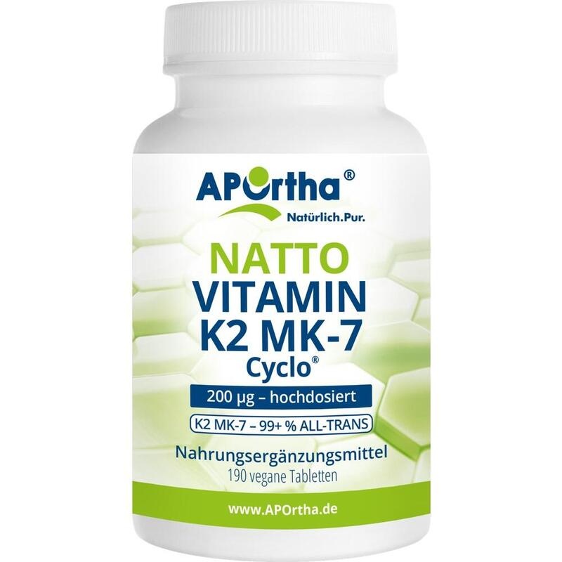 APORTHA Vitamin K2-MK7 200 μg Tabletten