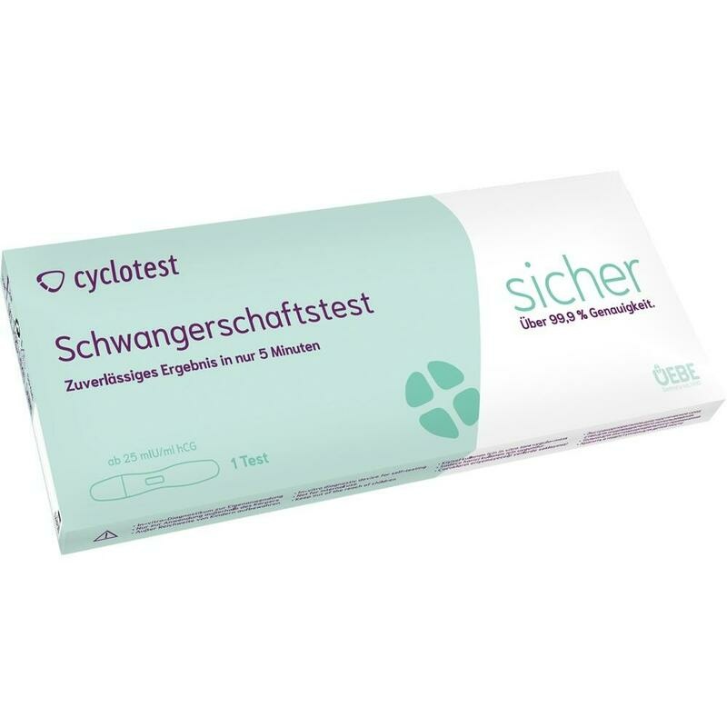 CYCLOTEST Schwangerschaftstest 25 mlU/ml Urin