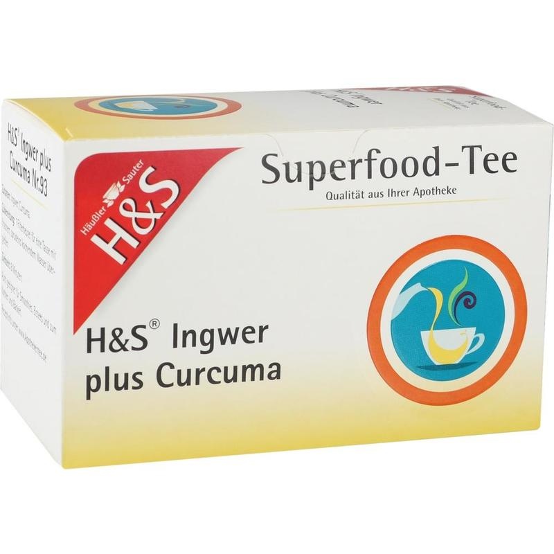 H&S Ingwer plus Curcuma Filterbeutel