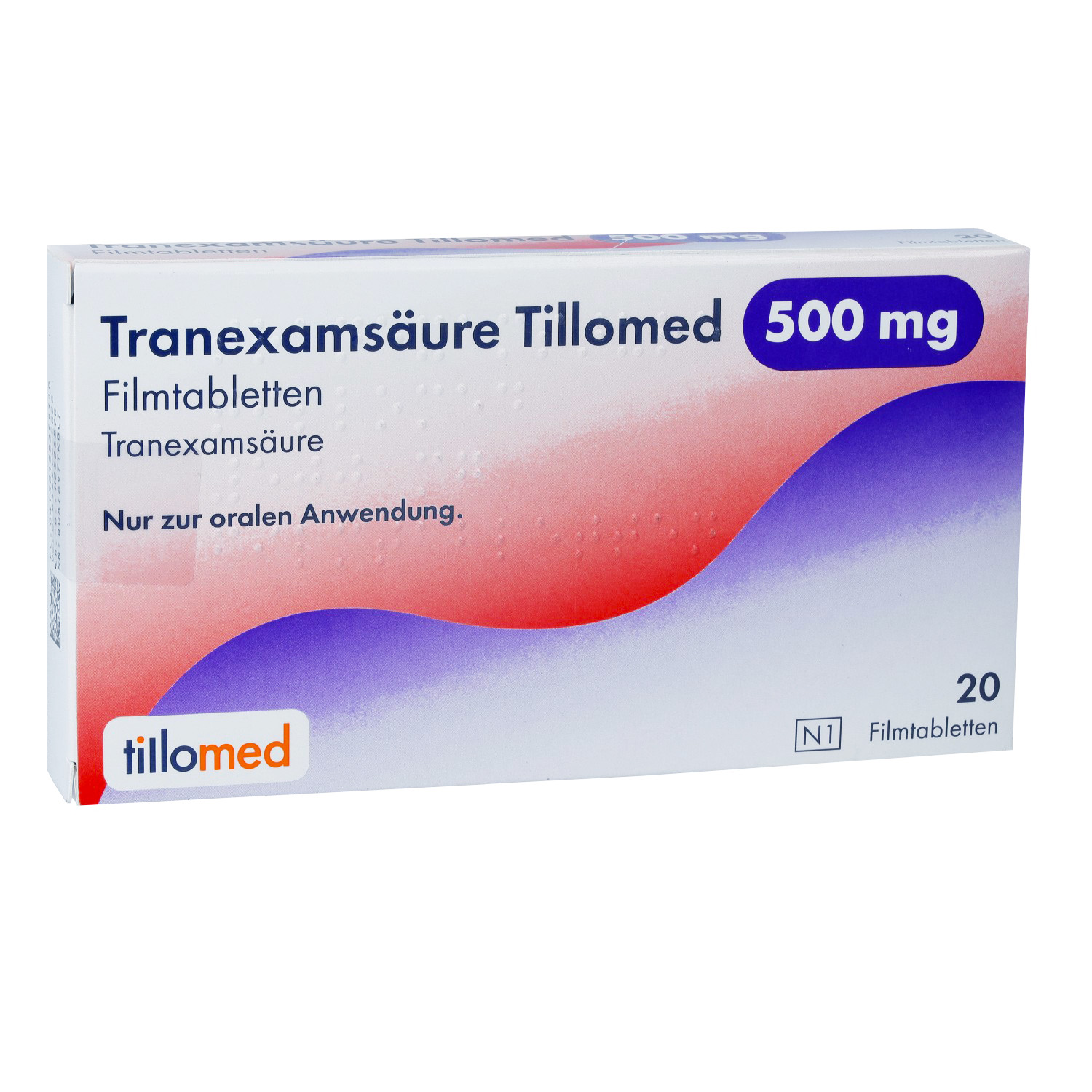 TRANEXAMSÄURE Tillomed 500 mg Filmtabletten