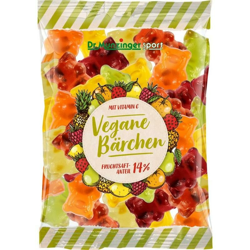 DR.MUNZINGER vegane Fruchtsaftbärchen mit Vit.C