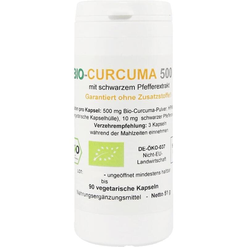BIO CURCUMA 500 mg Kapseln