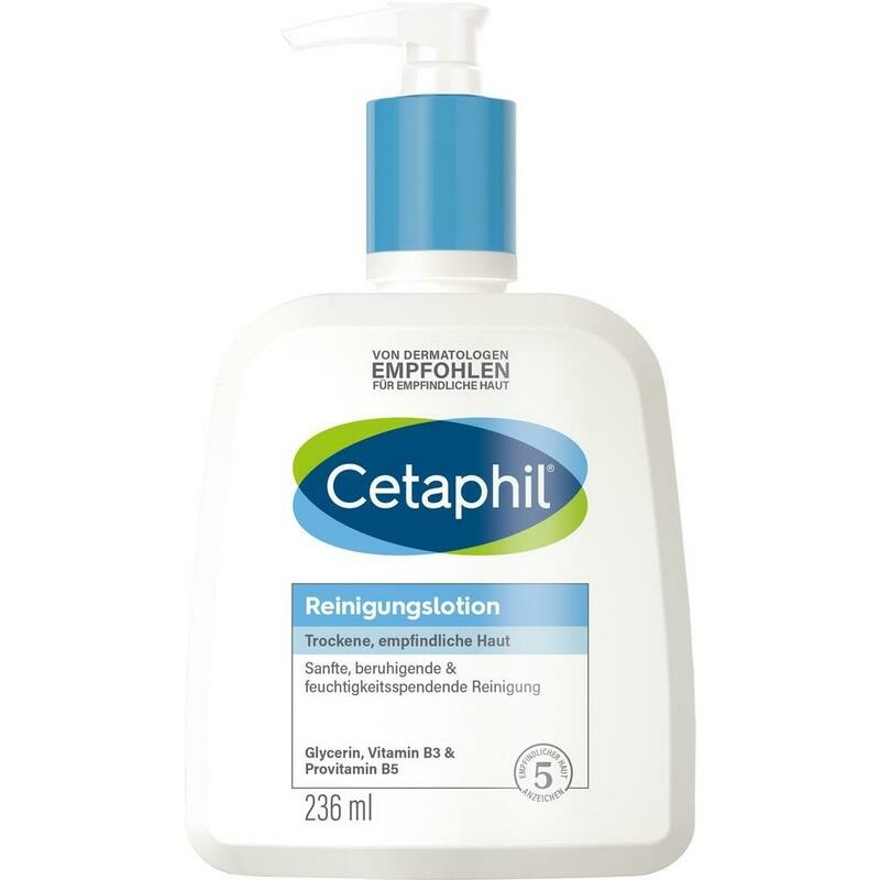Cetaphil Reinigungslotion – Sanfte Reinigung für Gesicht & Körper, sensible Haut
