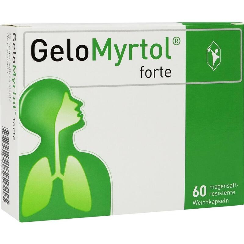 GeloMyrtol forte bei Bronchitis, Nasennebenhöhlenentzündung & festsitzendem Husten