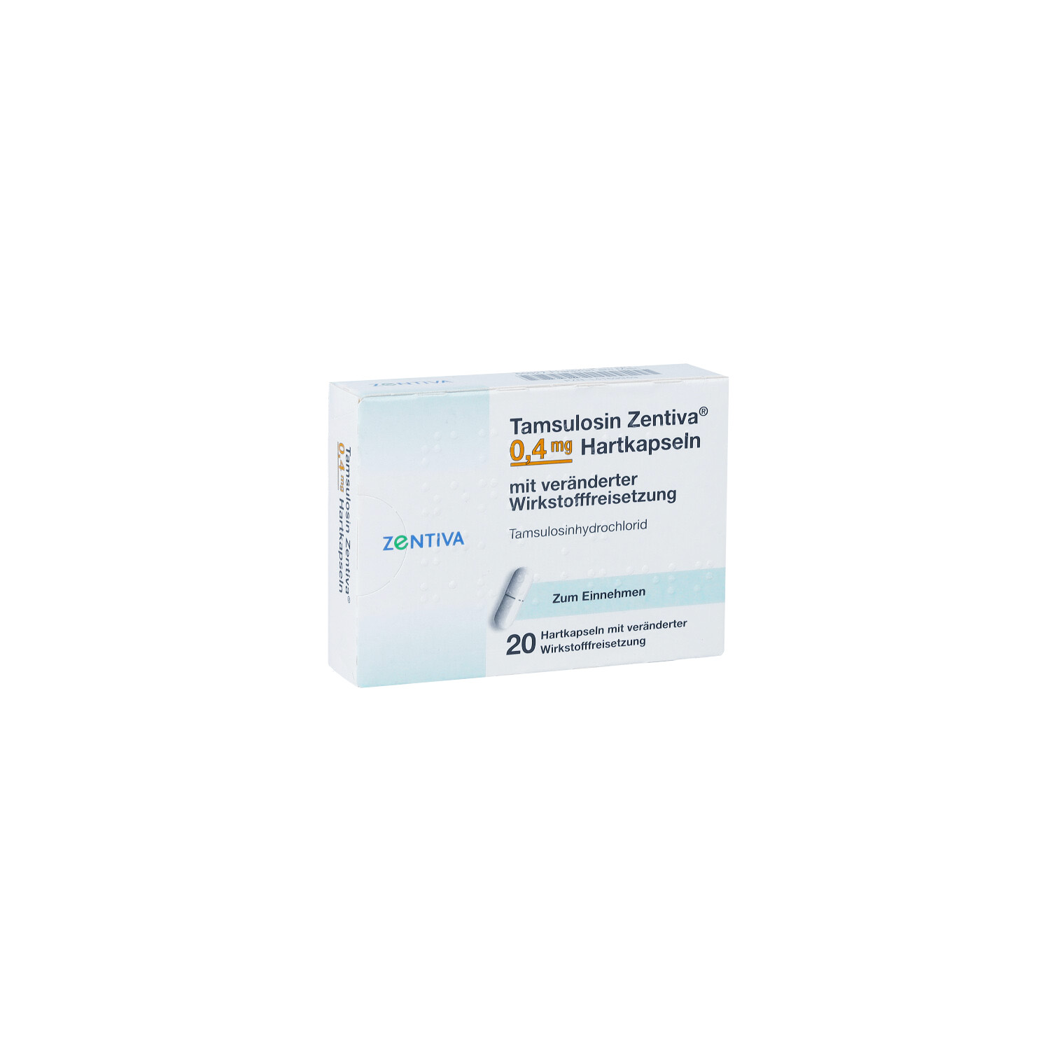 TAMSULOSIN Zentiva 0,4 mg Hartk.verä.Wst.-Frs.