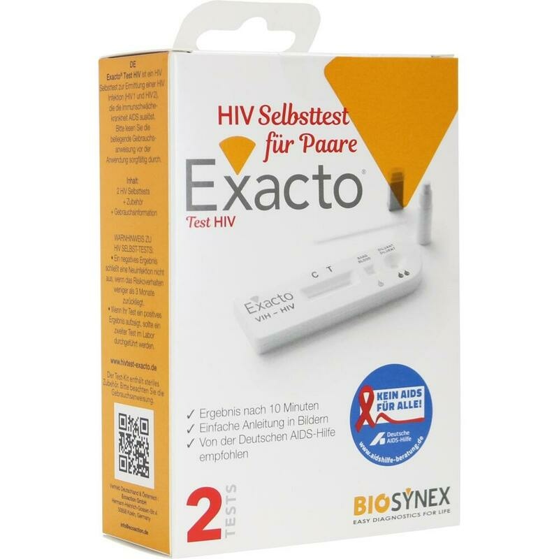 EXACTO HIV Selbsttest für Paare