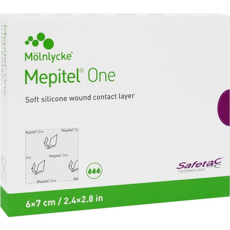 MEPITEL One 6x7 cm Silikon Netzverband