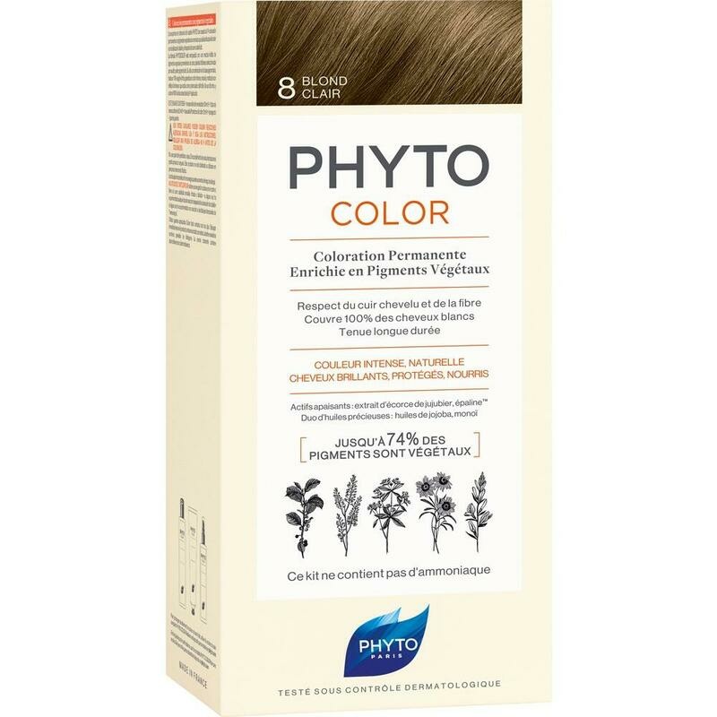 PHYTOCOLOR 8 helles blond ohne Ammoniak