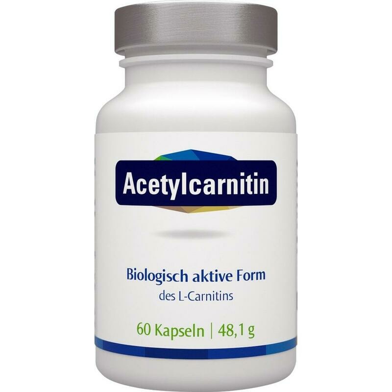ACETYLCARNITIN 500 mg Vegi Kapseln