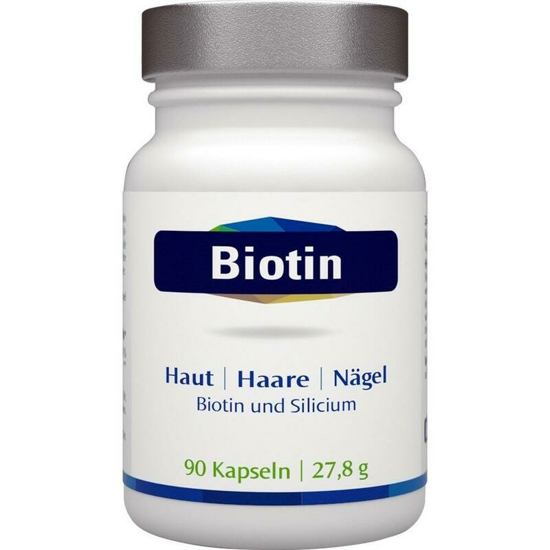 BIOTIN 5 mg+Goldhirseextrakt Vegi Kapseln