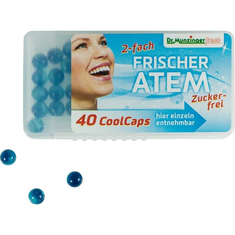 DR.MUNZINGER Cool Caps Vorratsbox 40St
