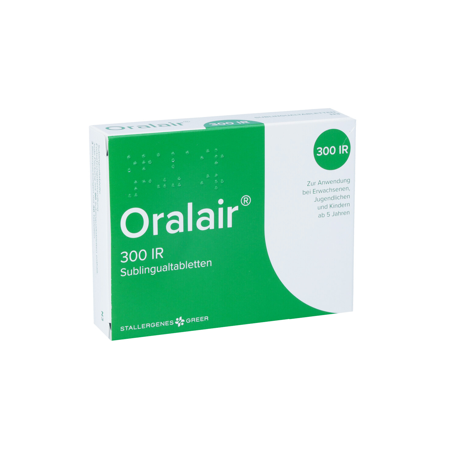 ORALAIR 5-Gräser Fortsetzung 300 IR Sublingualtab.