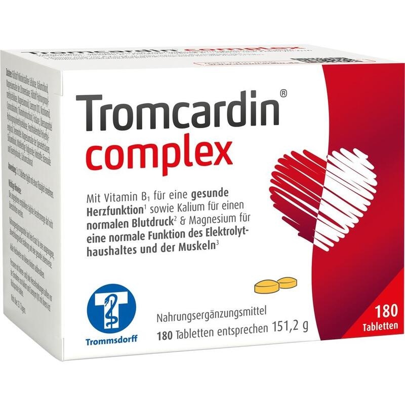 Tromcardin complex – Bei Herzrhythmusstörungen, Herzstolpern & Herzrasen