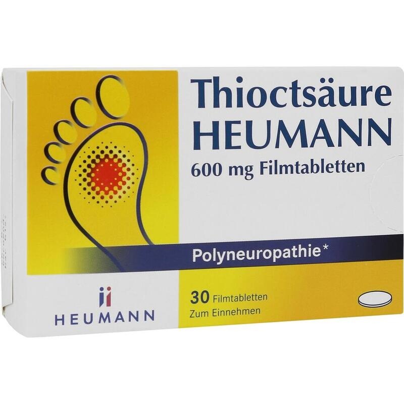THIOCTSÄURE HEUMANN 600 mg Filmtabletten