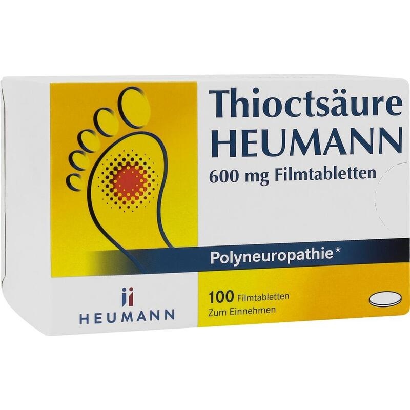 THIOCTSÄURE HEUMANN 600 mg Filmtabletten