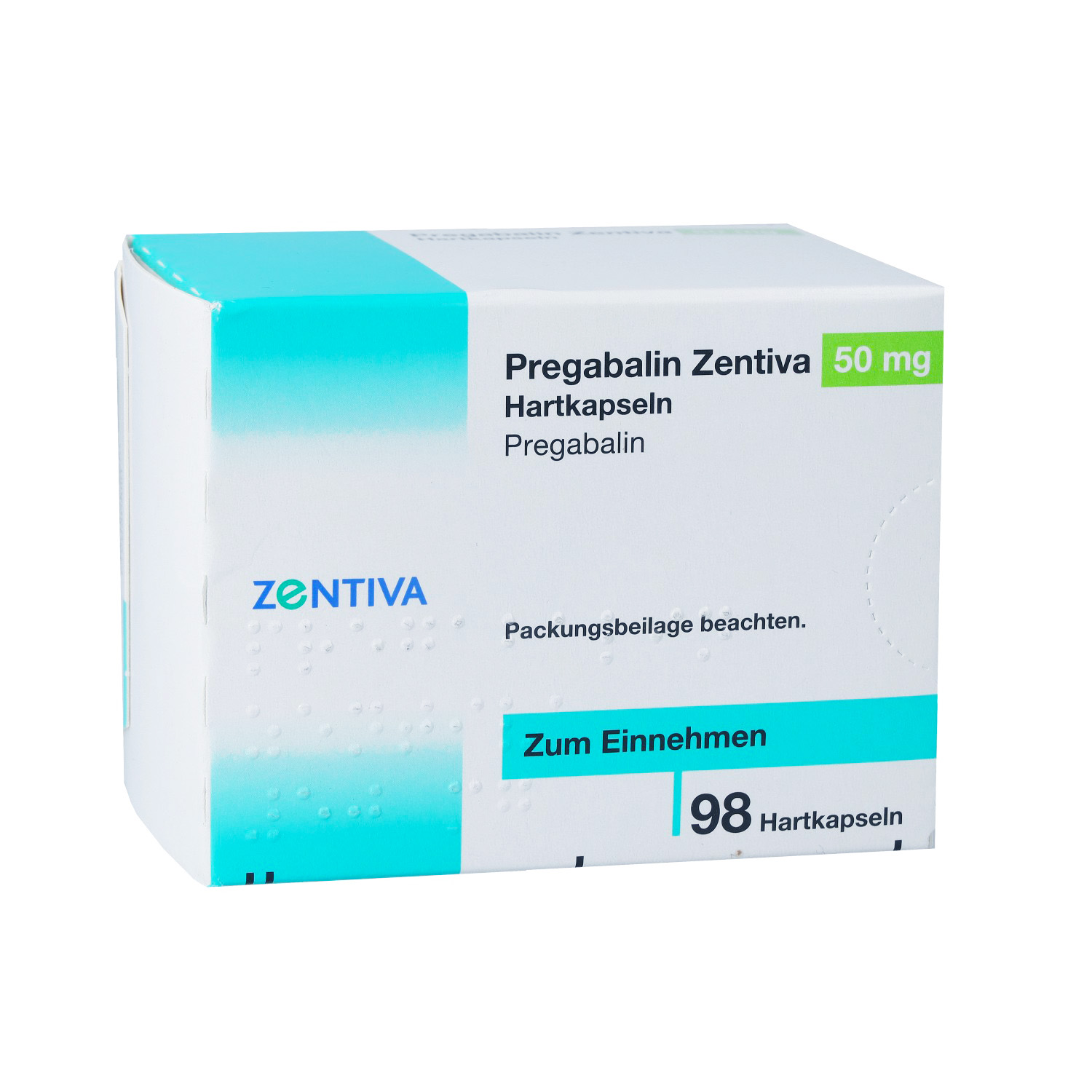 PREGABALIN Zentiva 50 mg Hartkapseln