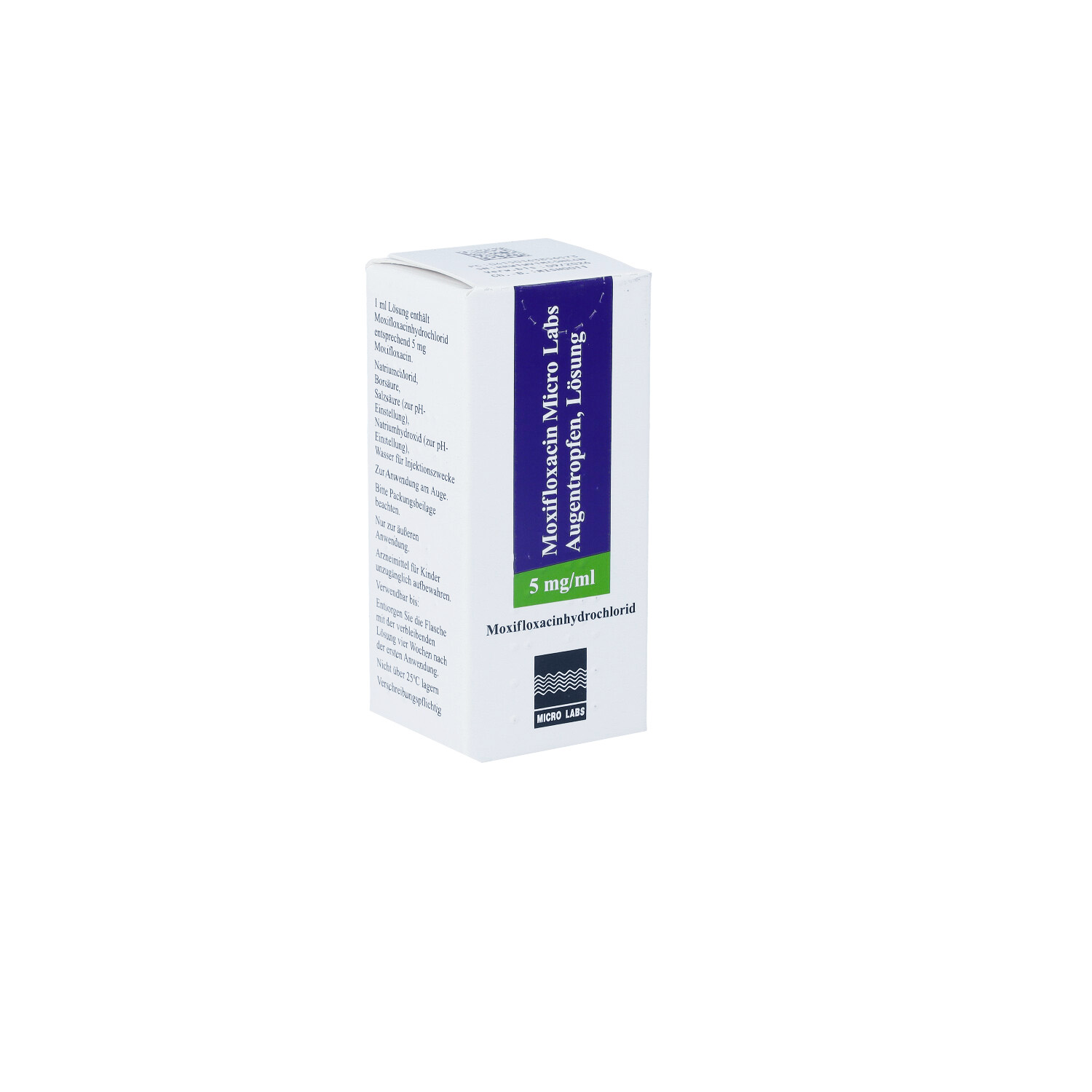 MOXIFLOXACIN Micro Labs 5 mg/ml Augentropfen
