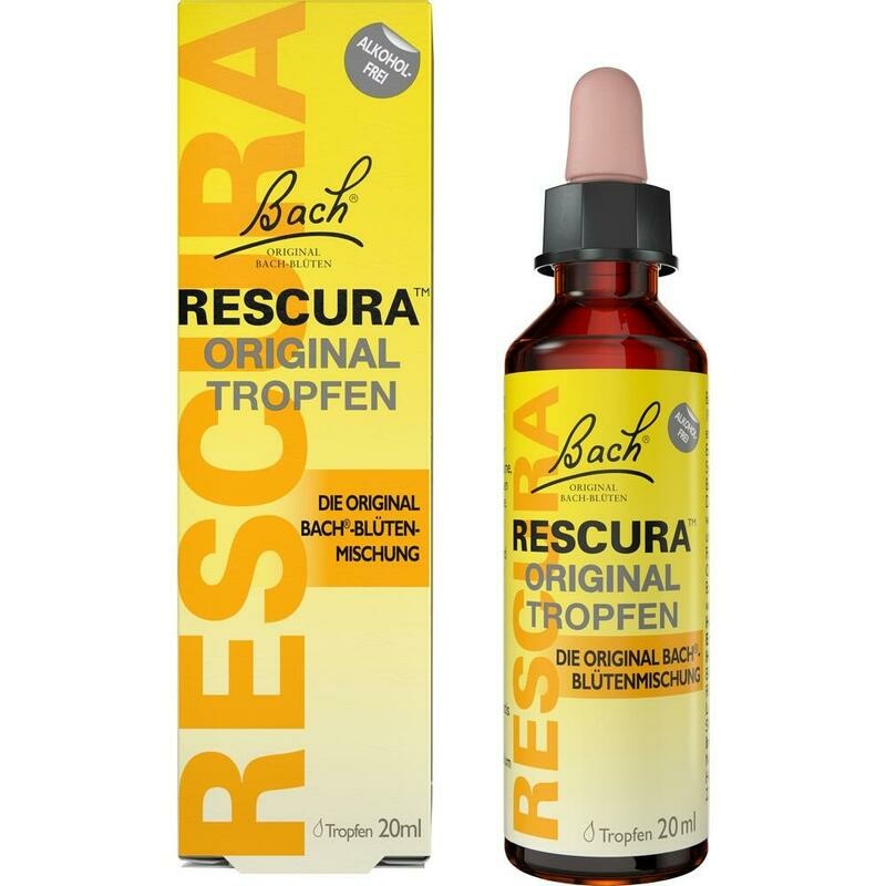 BACHBLÜTEN Original Rescura Tropfen alkoholfrei