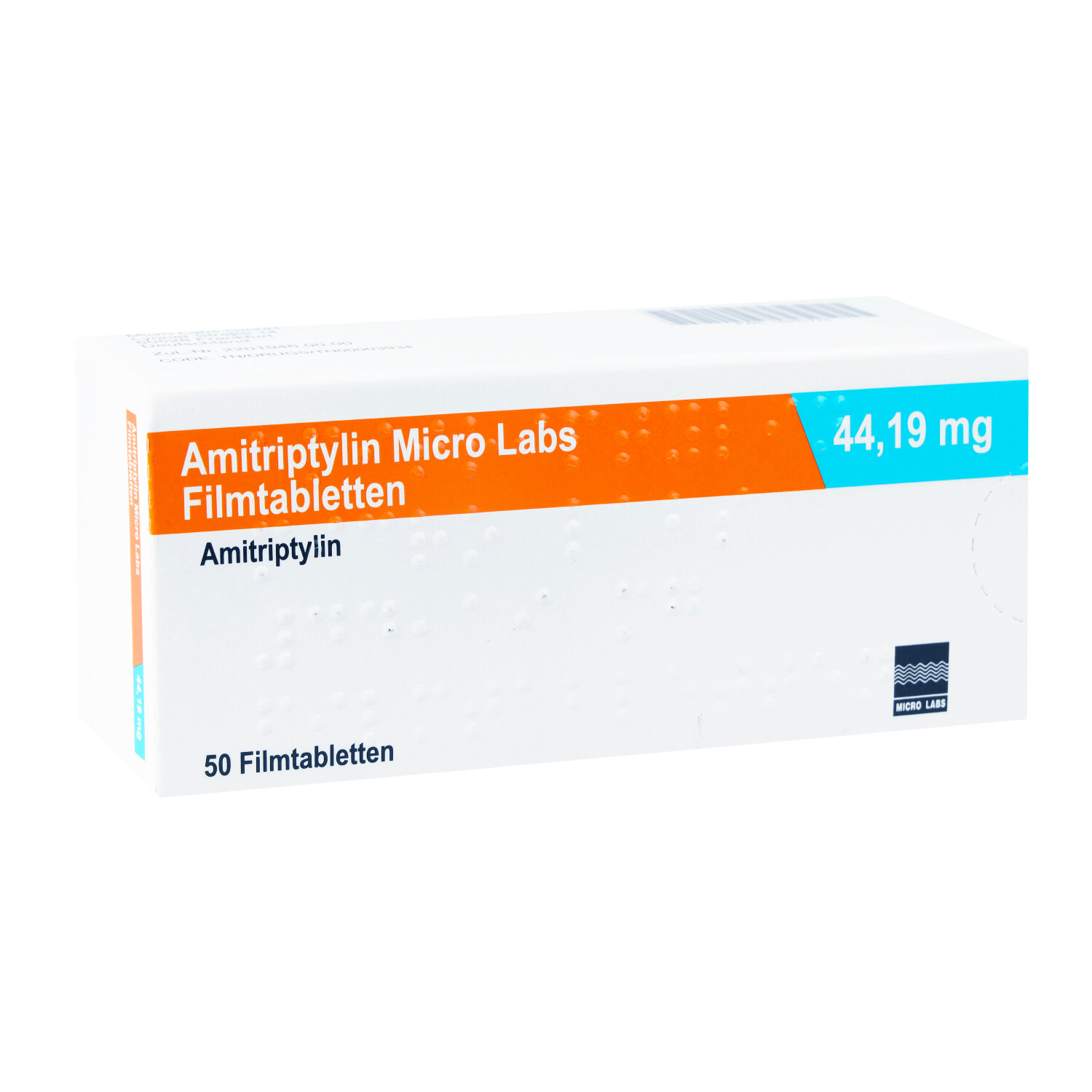 AMITRIPTYLIN Micro Labs 44,19 mg Filmtabletten