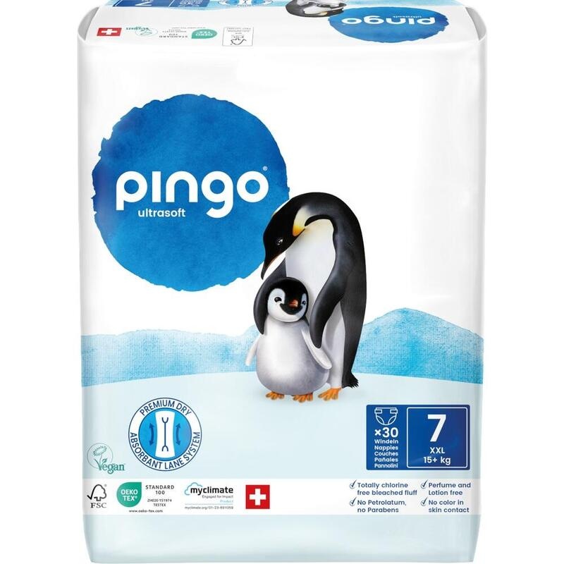 BIO WINDELN Nr.7 XXL 15+ kg Pinguin PINGO SWISS