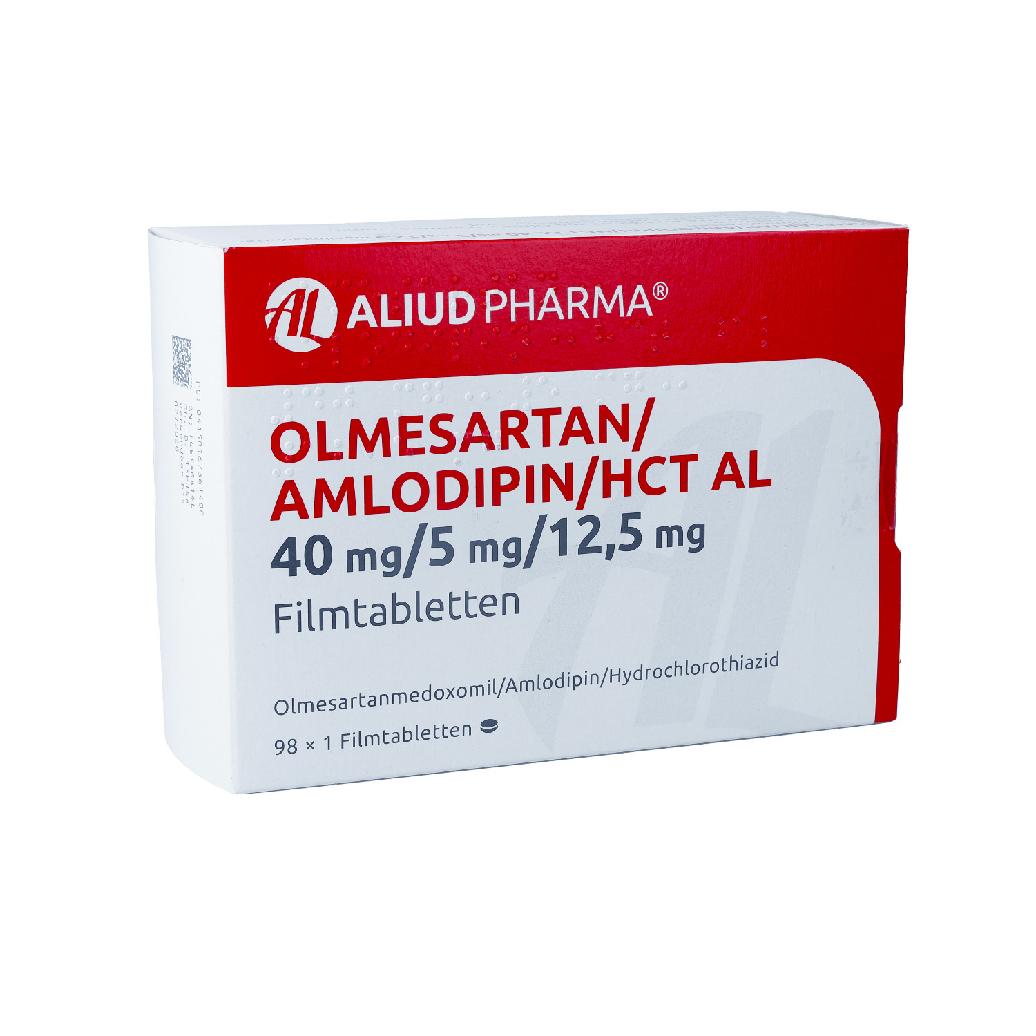 OLMESARTAN/Amlodipin/HCT AL 40 mg/5 mg/12,5 mg FTA