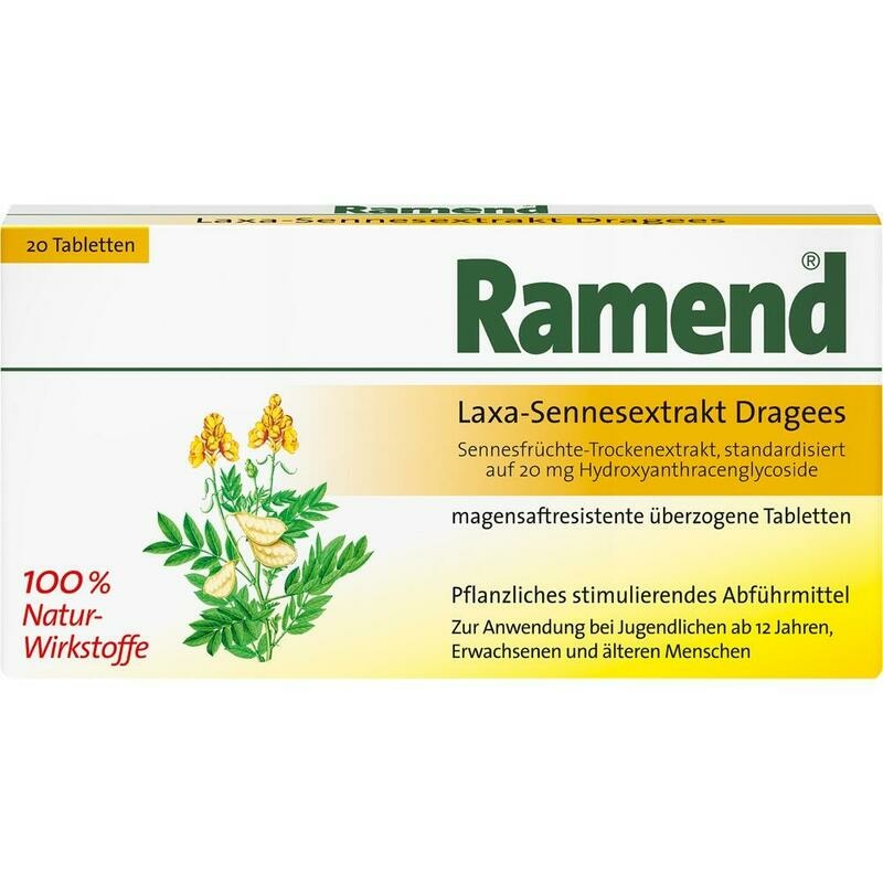 LAXA-Sennesextrakt Dragees Ramend