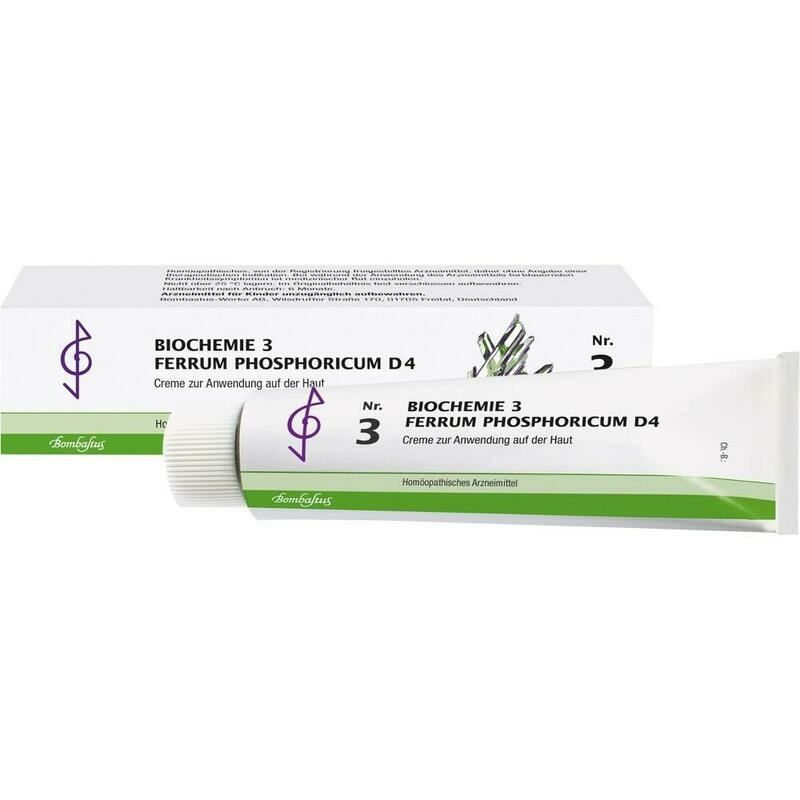 BIOCHEMIE 3 Ferrum phosphoricum D 4 Creme