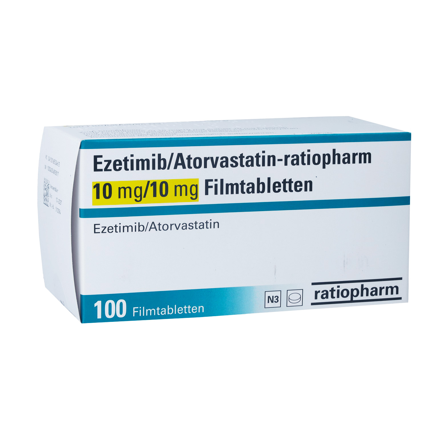 EZETIMIB/Atorvastatin-ratiopharm 10 mg/10 mg FTA