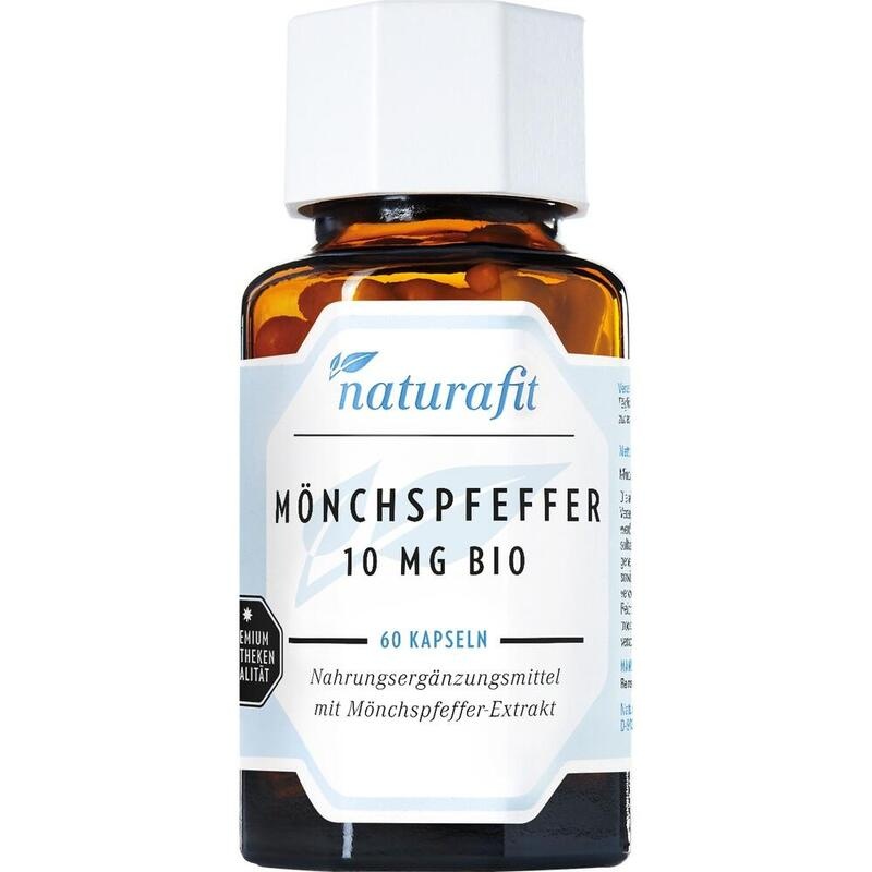 NATURAFIT Mönchspfeffer 10 mg Bio Kapseln