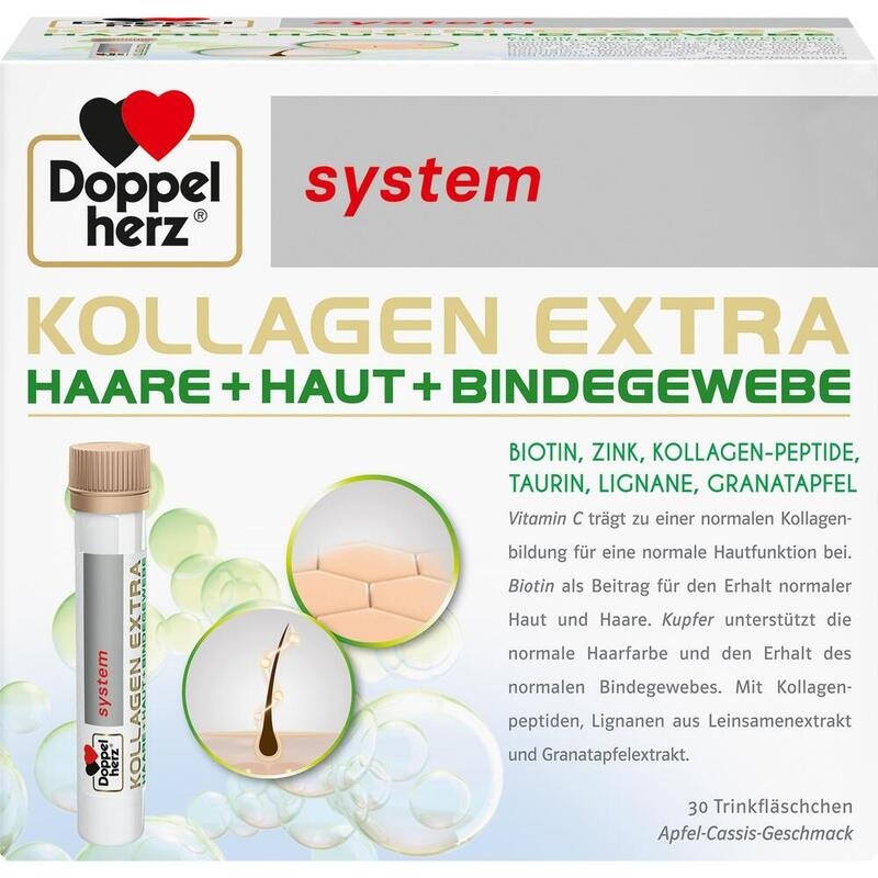 DOPPELHERZ Kollagen Extra system Trinkampullen