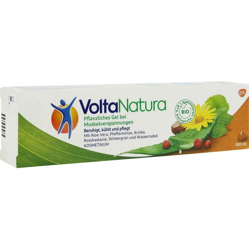 VOLTANATURA pflanzliches Gel bei Muskelverspannung
