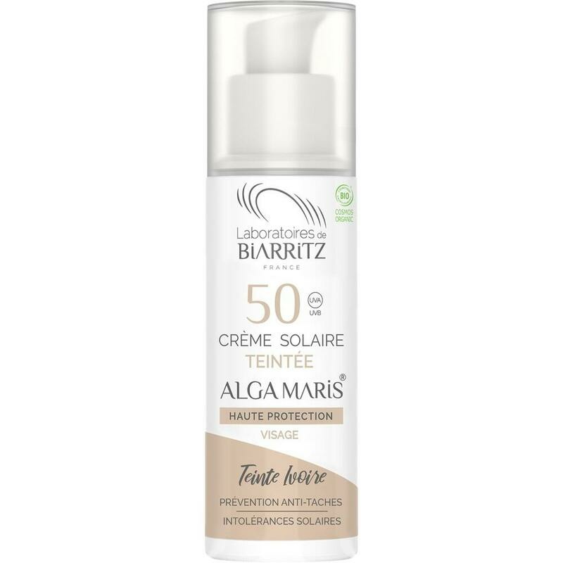 ALGA MARIS Gesichtscre.getönt LSF 50 ivory Bio LdB