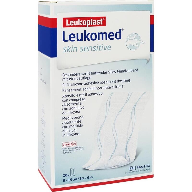 LEUKOMED skin sensitive steril 8x15 cm
